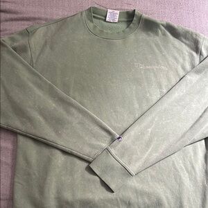 Champion Sage Green Crewneck Sweatshirt